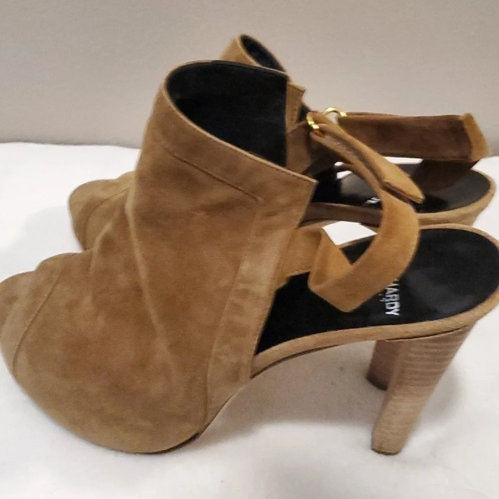 Pierre Hardy sz40(9) brown suede slingbacks